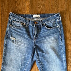 Madewell Women's Faded Blue Straight Leg Jeans